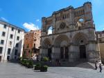 Deniegan a Ayuntamiento Cuenca autorización para retirar símbolos franquistas de la fachada de la Catedral