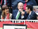 El Rey Juan Carlos disfruta de una divertida jornada taurina en familia