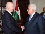 El enviado de Trump para Negociaciones Internacionales se reúne con Abbas