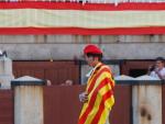 La barretina y la senyera en el ruedo de Las Ventas por la Cataluña taurina