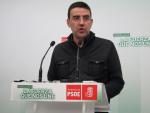 Jiménez (PSOE-A) llama "Gargamel" a Pablo Iglesias y le critica que pacte con IU si la ve el "pitufo gruñón"