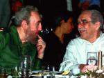 Con Fidel Castro en enero de 2000