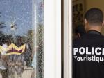 Impacto de bala en uno de los hoteles de Sousse, Túnez