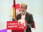 Barrena dice que en IU-Almería se ha producido "un armisticio" en torno a la candidatura de Julio Rodríguez