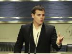 Rivera insiste en que Rajoy explique en el Congreso la amnistía fiscal a la que se acogió la esposa de Arias