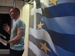 Varoufakis, durante una rueda de prensa tras la votación