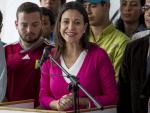 Machado apuesta por una transición democrática en Venezuela tras ser imputada