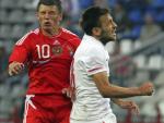 Rusia derrota a Serbia con un solitario gol de Pogrebnyak