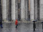Nieva en Roma por primera vez desde 2005