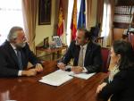 El delegado del Gobierno en C-LM traslada a Ramos el "compromiso" de Fomento con el nodo logístico de Talavera