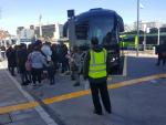 Más de 100.000 personas utilizan la estación provisional de autobús de Bilbao desde su puesta en marcha el sábado