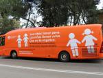 El Parlamento de Navarra rechaza la presencia en la Comunidad foral del autobús de Hazte Oír