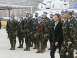 Cospedal traslada el apoyo de España al Gobierno de Líbano con la crisis de refugiados sirios