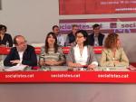 El PSC pedirá al PSOE que recurra al TC si los Presupuestos incluyen el referéndum