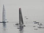 Suspendida la primera regata entre Alinghi y BMW-Oracle por falta viento