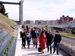 La Peña del Cuervo estrena conexión con la pasarela de Castilla-Hermida, con un paseo de 170 metros