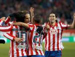 4-0. El Atlético toma rumbo a la final tras vencer al Racing de Santander