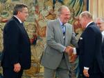 El rey y Komorowski tratan la cooperación bilateral y las prioridades de la UE
