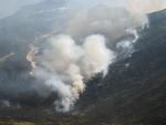 Seis incendios forestales activos en Cantabria, ninguno de peligro
