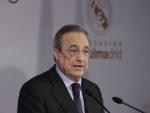 Florentino Pérez califica el Bernabéu de "territorio de emociones donde sólo importan los valores deportivos"