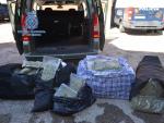 Detenido un conductor en La Jonquera que iba a Francia con 70 kilos de marihuana