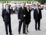 Los Reyes Felipe y Letizia presiden el funeral en memoria de las víctimas de Ecuador