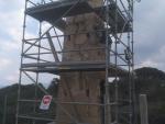 Ibanat restaura una de las dos torres de enfilación de la finca pública de Son Real