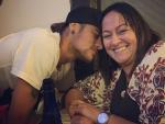 Neymar junto a su madre / Instagram