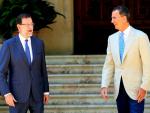 Rajoy garantiza en Marivent el pago de las repatriaciones por el Ébola