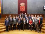 El Parlamento de Navarra recibe a la Comisión de Discapacidad del Congreso