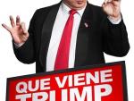 Javier Gurruchaga incorpora su parodia de Trump en el concierto de la Orquesta Mondragón de este 25 de marzo en el Cuyás