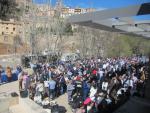 Comida soleada con vistas a Cuenca para cerca de los mil asistentes que participan en el XIII Congreso del PP de C-LM
