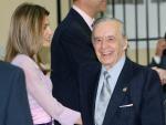 Los príncipes de Asturias examinan las actividades de la Fundación Príncipe de Asturias