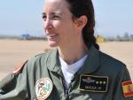 El grupo de vuelo acrobático de la Patrulla Águila incorpora a la primera mujer piloto de caza