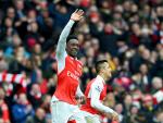 Welbeck anotó el tanto de la victoria del Arsenal en el último segundo. / Getty Images