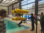 La UJI realiza con "éxito" las pruebas de integración de un novedoso robot para estudios subacuáticos
