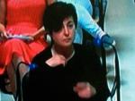 Fotograma de vídeo de Rosario Porto durante su declaración en el juicio por el crimen de Asunta