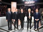 Todos contra Le Pen, así fue el primer acalorado debate en Francia