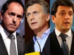 Daniel Scioli, Mauricio Macri y Sergio Massa: tres hombres por un solo destino, la presidencia de Argentina