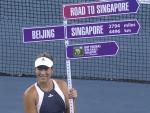 Muguruza se enfrentará a Kvitova, Safarova y Kerber en Singapur
