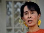 Aung San Suu Kyi, líder de la  Liga Nacional para la Democracia (LND)