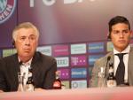 Ancelotti: "James tiene una calidad que puede mejorar nuestro nivel de juego"
