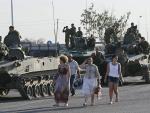 Kiev denuncia la entrada de blindados rusos en el territorio de Ucrania