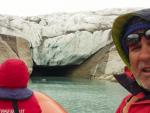 Un explorador español constata el retroceso de 200 metros en un año del glaciar Qaleraliq en Groenlandia