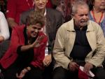 La presidenta de Brasil, Dilma Rousseff, y su antecesor en el cargo, Luiz Inácio Lula da Silva / AFP