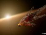 El telescopio Spitzer asiste al nacimiento de un planeta rocoso