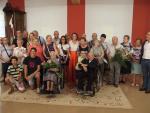 Andrea Martínez, de 103 años, y Manuel Laguna, de 100 años, reconocidos en Logroño por el Día de los Abuelos