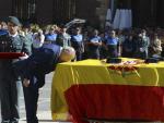 Último adiós a los tres guardias civiles fallecidos en un rescate en León