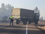 La Junta señala al factor humano como causa del incendio forestal de Riotinto y llama a la precaución