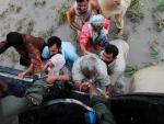 La Media Luna Roja avisa de brotes de cólera por las inundaciones en Pakistán